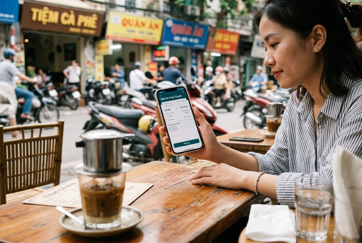 đặt vé trực tuyến